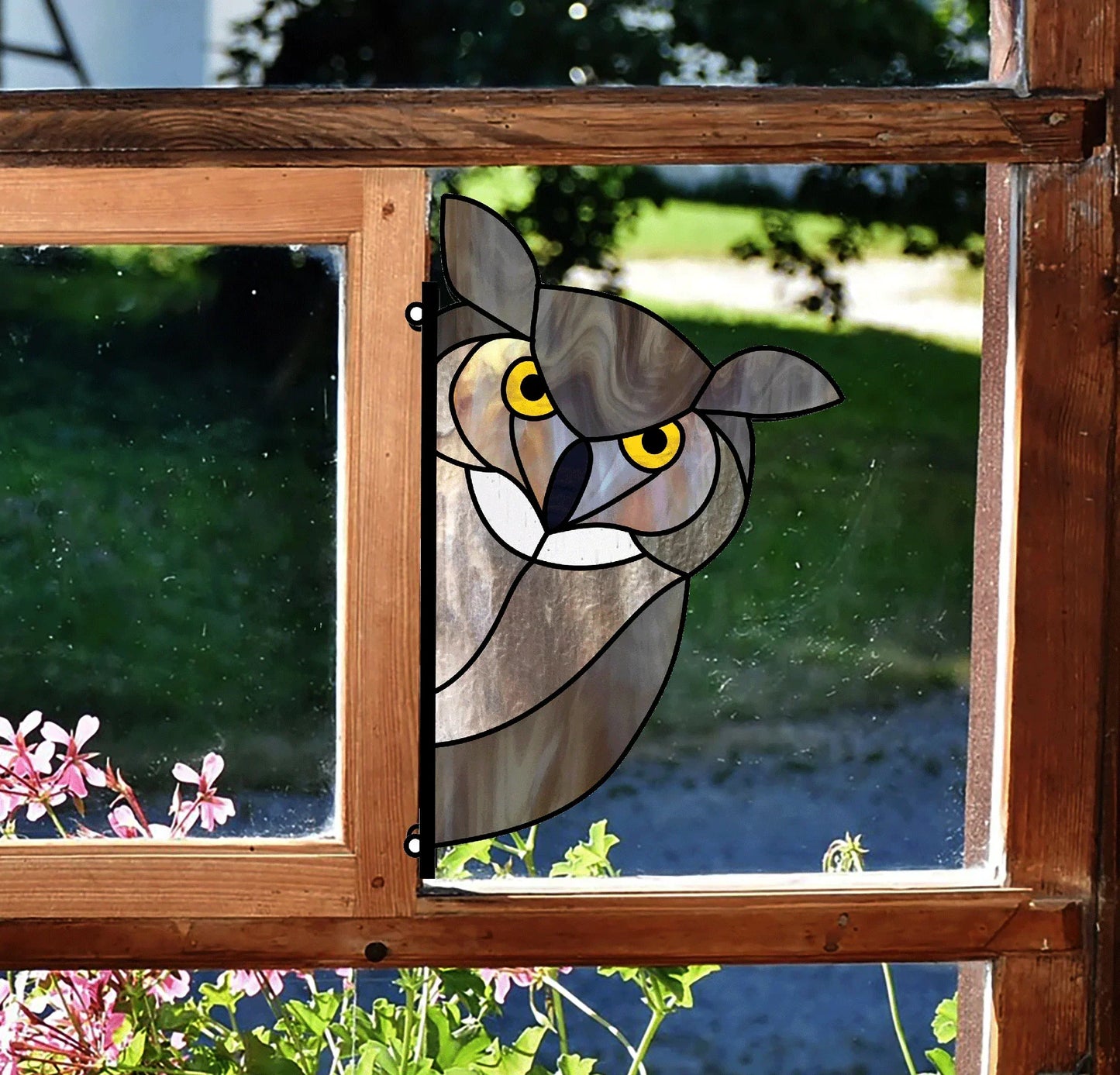 Animal Stained Glass Pattern 9-Pack