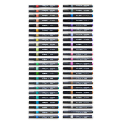 Acrylic Paint Markers Variety Set – 48 Colors, 2mm Bullet Tip, Water-Based, Multi-Surface