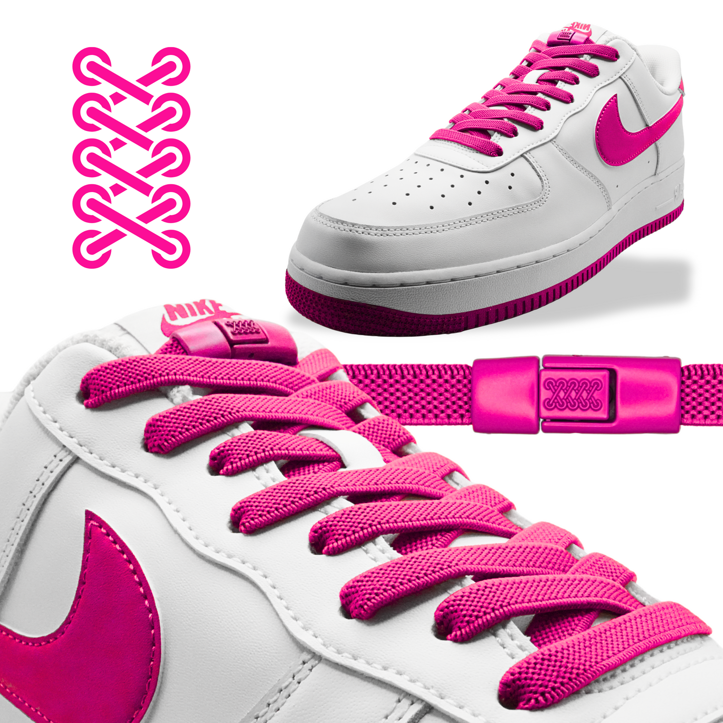 Flat Elastic Shoelaces