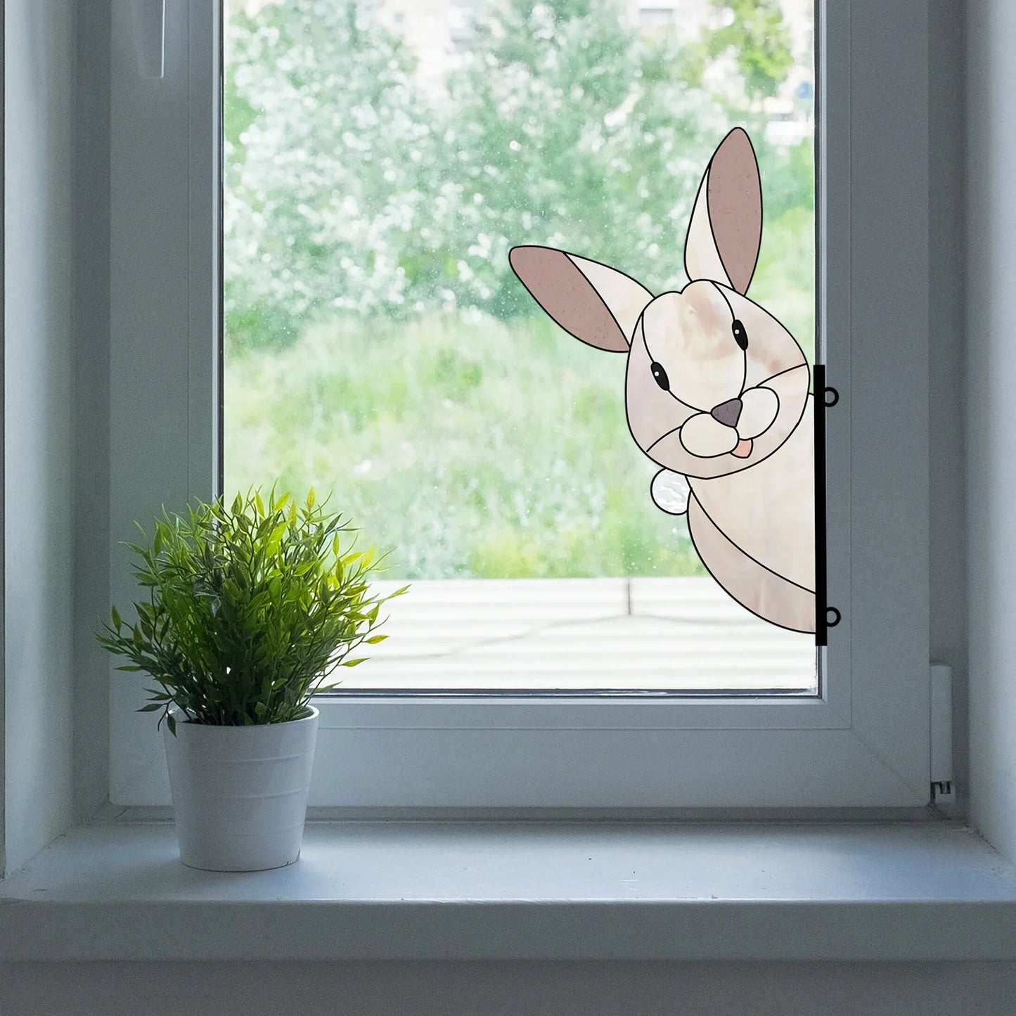 Animal Stained Glass Pattern 9-Pack